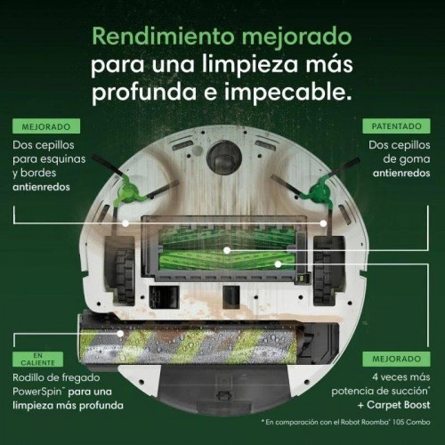 Robot aspirador iRobot Roomba Max 775 Combo Base AutoWash