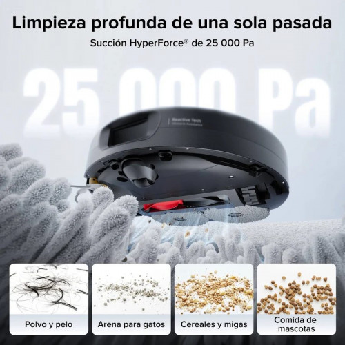 Robot aspirador Roborock Qrevo 2 Pro Set con retirada automática de las mopas