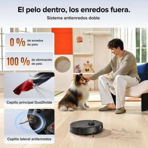 Robot aspirador Roborock Qrevo 2 Pro Set con retirada automática de las mopas