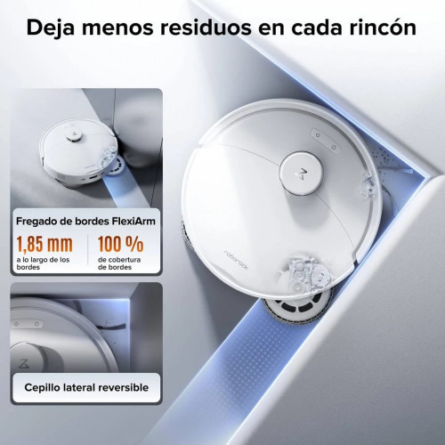 Robot aspirador Roborock Qrevo 2 Pro Set con retirada automática de las mopas