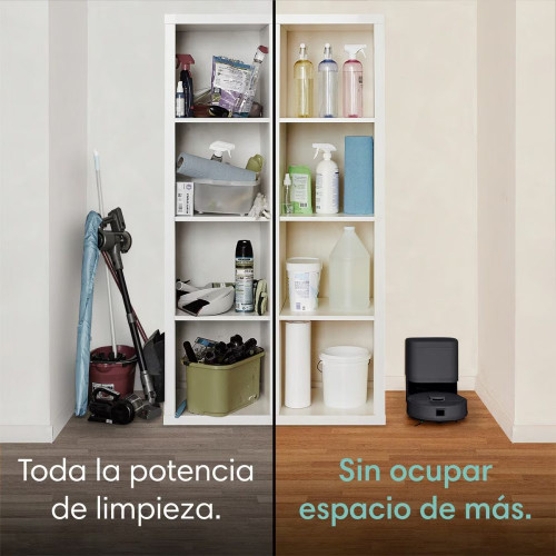 Robot aspirador Roomba® Mini con Base AutoEmpty™ con 90 días de autovaciado y 7.000 Pascales Negro