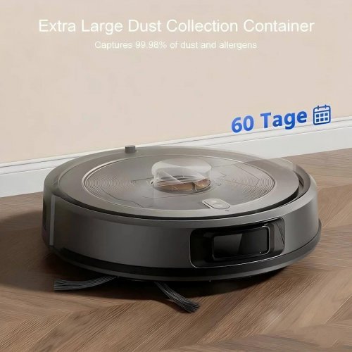 Robot Aspirador Teendow D10s Plus 5000 Pa de potencia de succión batería de 3200 mah