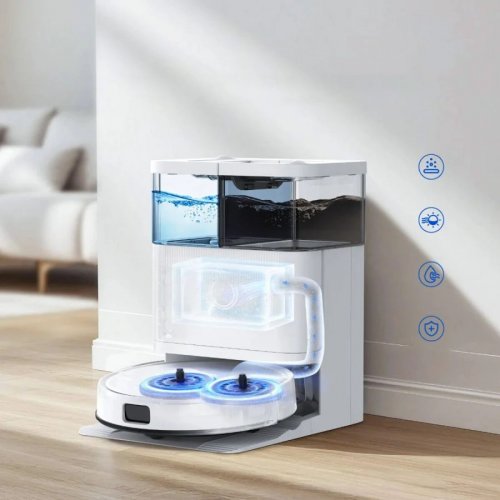 Robot Aspirador Teendow D63s Ultra 10000pa con Base