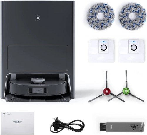Robot aspirador y fregona ecovacs deebot x1 omni con vaciado automático