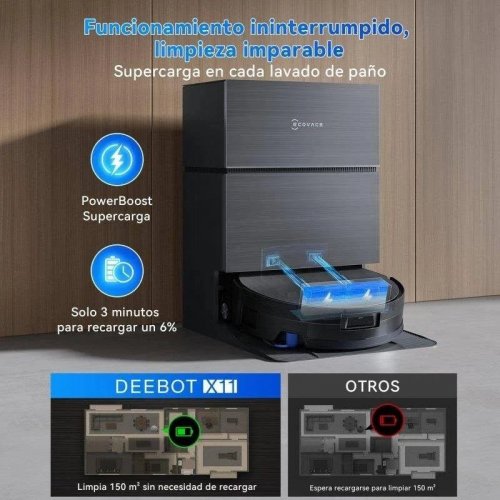 Robot Aspirador y Friegasuelos Ecovacs Deebot X11 Pro Omni