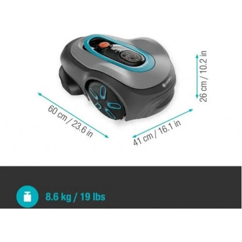 Robot cortacésped Gardena smart SILENO pro