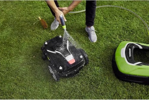 Robot cortacésped Greenworks Optimow 10