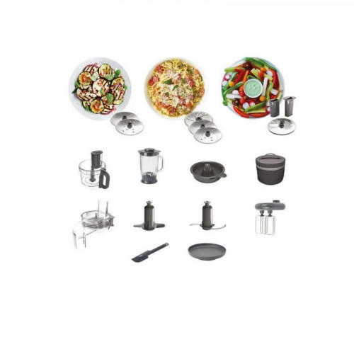 Robot de cocina Kenwood FDM72.990SS 3 L acero inoxidable 1.000 W