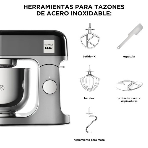 Robot de cocina Kenwood kMix Editions KMX760BC para 5L Plata