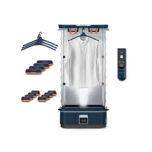 Robot de planchado Rowenta Care for you First elimina arrugas, olores y desinfecta Azul oscuro