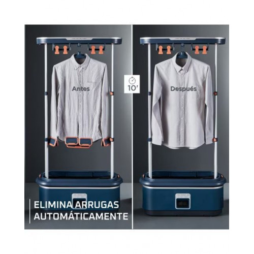Robot de planchado Rowenta Care for you First elimina arrugas, olores y desinfecta Azul oscuro