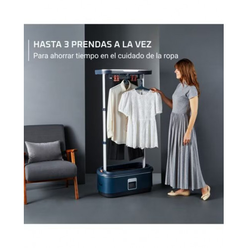 Robot de planchado Rowenta Care for you First elimina arrugas, olores y desinfecta Azul oscuro
