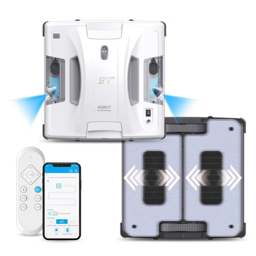 Robot Limpiacristales Smartbot Hobot S7-PRO Blanco