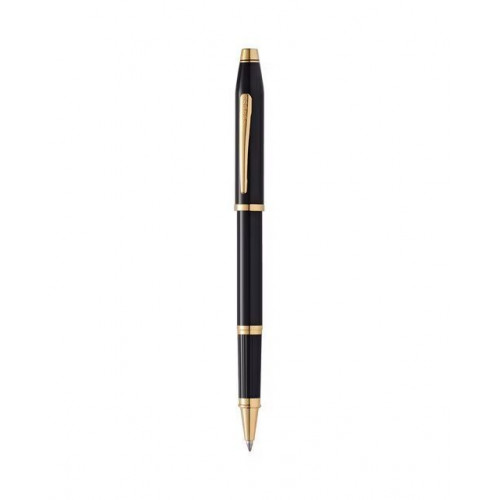 Roller Century II Cross Laca Negra y Oro 23 K