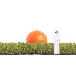 Rollo de Césped artificial CONIL 2x5m de 25 mm de altura de fibras y 27300 puntadas m2