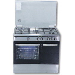 ROMMER CH 906 X FG INOX - Cocina 5 Fuegos 90CM