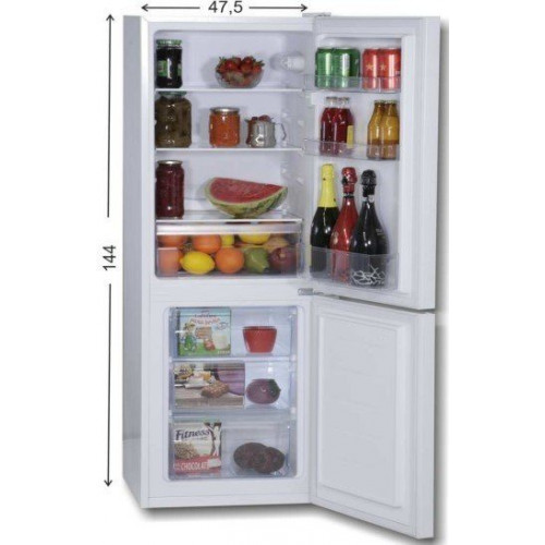 ROMMER FCE-245 Blanco - Frigorífico Combi Cíclico