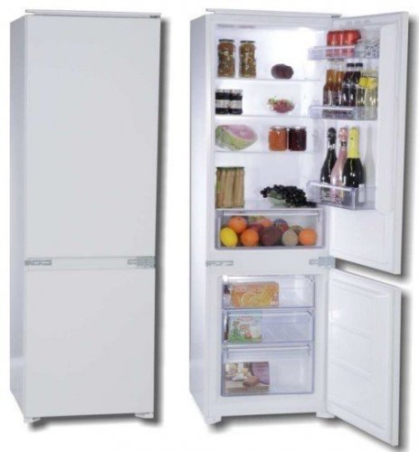 ROMMER FCI-385 Blanco - Frigorífico Combi Cíclico