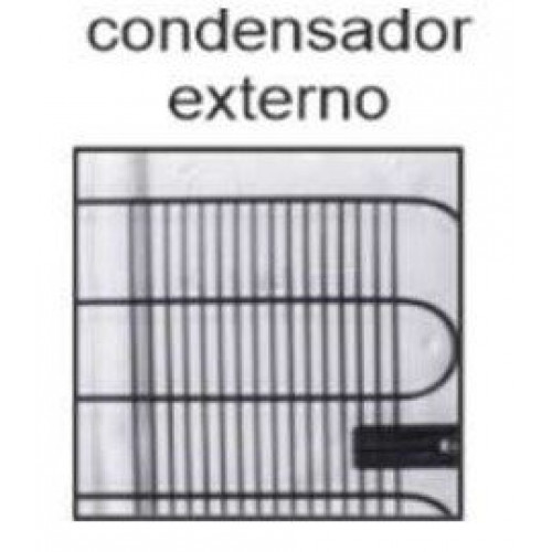 ROMMER FCI-385 Blanco - Frigorífico Combi Cíclico