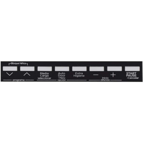 ROMMER INTEGRA 60 Negro - Lavavajillas 60CM 12 Servicios