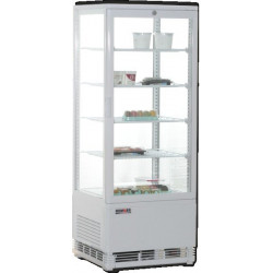 ROMMER RT 98 - Vitrina frigorífica blanca 111 x 42.8 x 38.6 cm