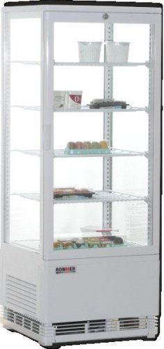 ROMMER RT 98 - Vitrina frigorífica blanca 111 x 42.8 x 38.6 cm