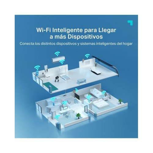 Router Archer AXE75 Wi-Fi 6E Triple Banda Ethernet Gigabit AXE5400 Negro