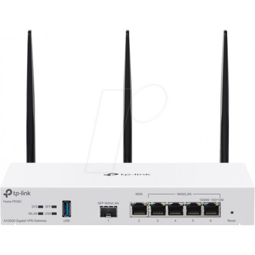 Router VPN WLAN, 6 puertos, Gigabit Ethernet, SFP