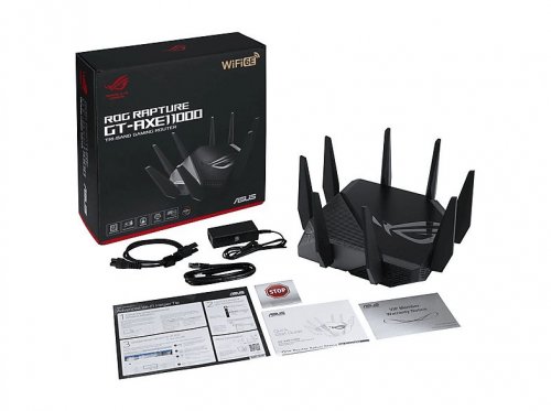 Router WiFi  - 90IG06E0 MO1R00 ASUS, 10712 Mbps, MU-MIMO, Negro