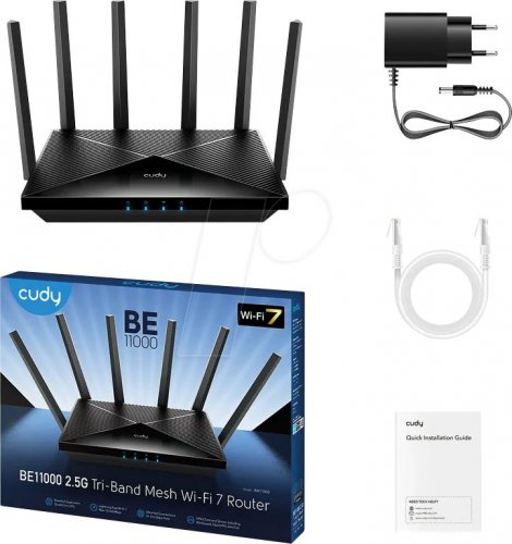 Router WLAN 2.4/5 GHz 6453 Mbps