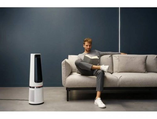 Rowenta Eclipse QU506 Purificador de Aire 3 en 1 2100W Blanco
