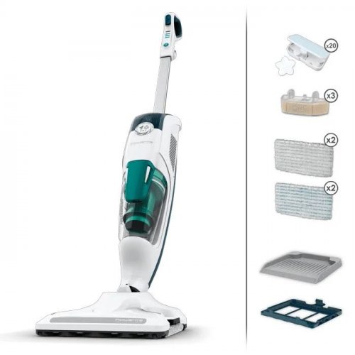 Rowenta RY7777WH Clean and Steam Revolution Limpiador a vapor 2 en 1