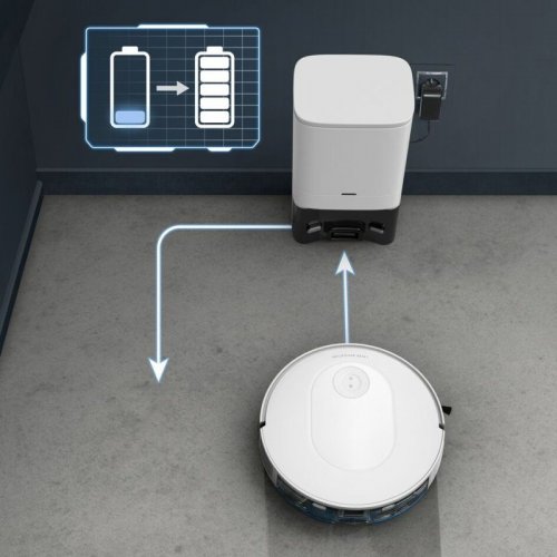 Rowenta X-Plorer RR8497 con fregado, navegación láser y base de autovaciado