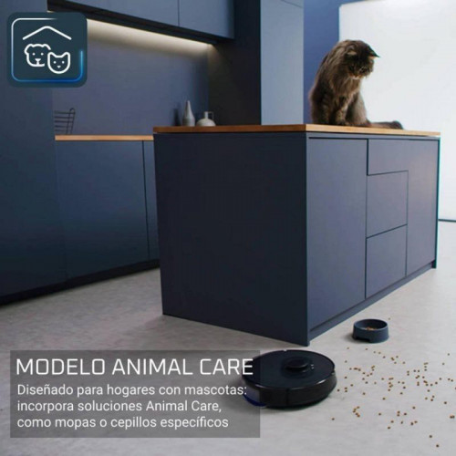 Rowenta X-PLORER Serie 75 S Animal Allergy Robot Aspirador y Friegasuelos Negro