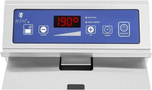 Royal Catering Freidora de inducción 10 L