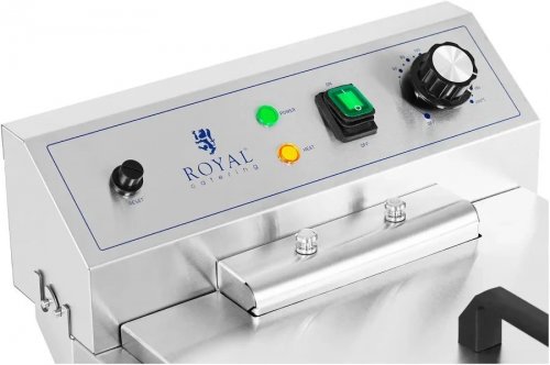 Royal Catering Freidora eléctrica 16 L 5.000 W 10012012