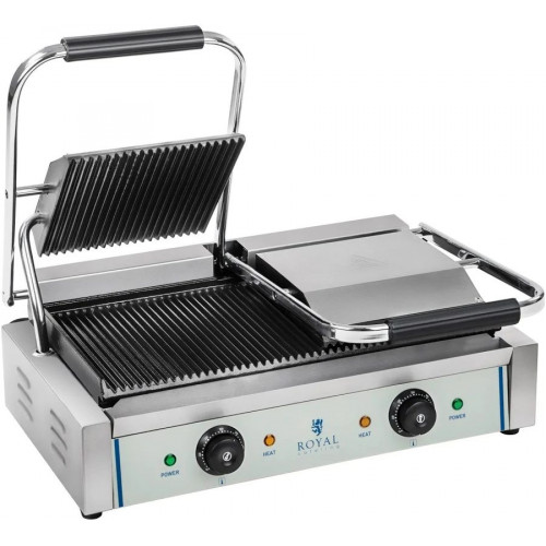Royal Catering Parrilla de Contacto doble