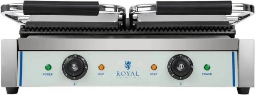 Royal Catering Parrilla de Contacto doble