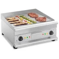 Royal Catering Plancha eléctrica fry-top 548 x 350 mm