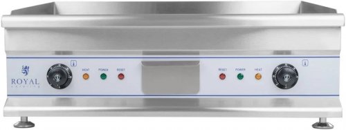 Royal Catering Plancha Eléctrica Fry-top Doble 75 cm