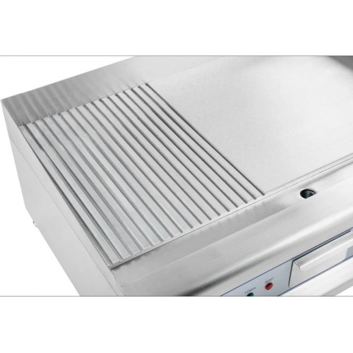 Royal Catering Plancha Eléctrica Fry-top Doble 75 cm