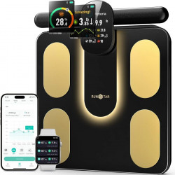 Runstar Smart Scale FSA o HSA 8 electrodos báscula digital de baño para peso corporal y grasa