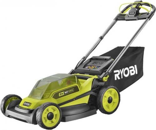 Ryobi 2 Cortacésped sin escobillas One+ RY18LMXSP51A-0 18 V