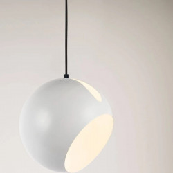 s.luce Ball Pendelleuchte tauschbarer Schirm