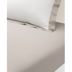 Sábana bajera algodón satén RL 624 Ralph Lauren Home Beige