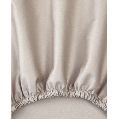 Sábana bajera algodón satén RL 624 Ralph Lauren Home Beige