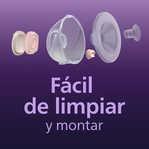 Sacaleches eléctrico doble Philips Avent manos libres Blanco