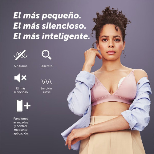 Sacaleches Eléctrico Elvie Pump portátil blanco Blanco