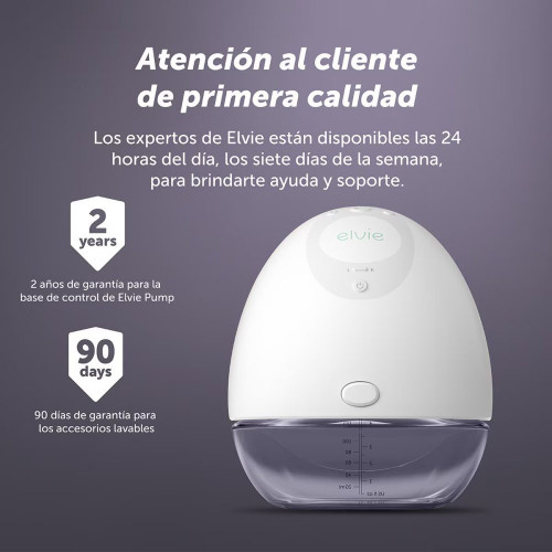 Sacaleches Eléctrico Elvie Pump portátil blanco Blanco