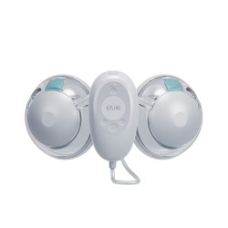 Sacaleches eléctrico Elvie Stride 2 Doble Blanco